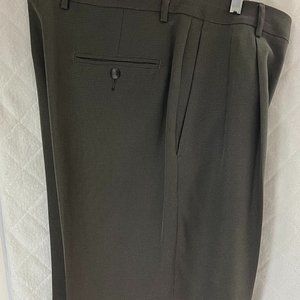 Claiborne Men’s Taupe weave cuffed pants 34/34